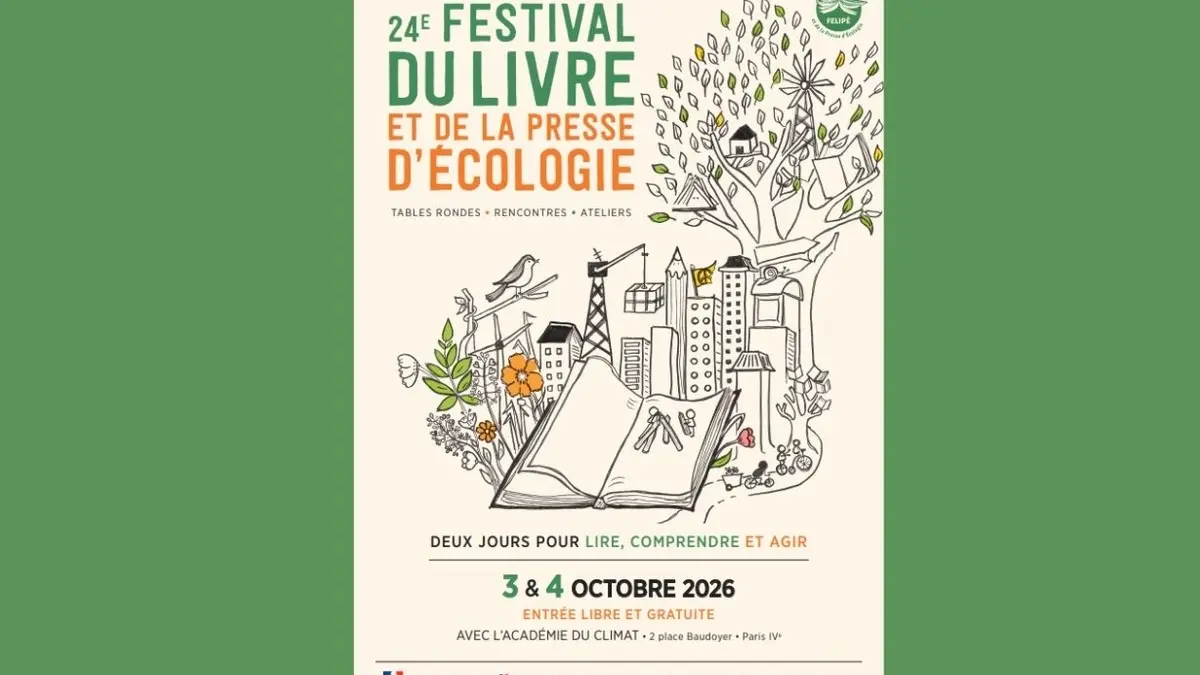 Participation au Festival du livre et de la presse d'écologie